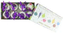 8pc Purple And White Decoupage Shatterproof Christmas Ball Ornaments 2.25" (57mm) -Deals Christmas decorations Store 0xpgok74f2ypenhgs0cbmlinb5vswj3t 40246.1667586600