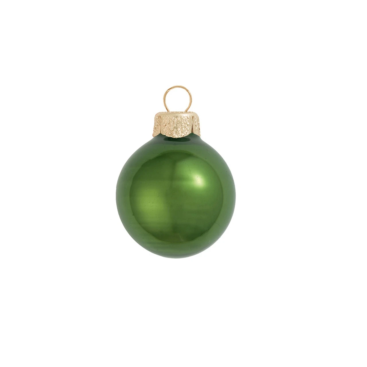 40ct Green And Gold Pearl Glass Christmas Ball Ornaments 1.25" (30mm) 1 40ct Green And Gold Pearl Glass Christmas Ball Ornaments 1.25" (30mm)