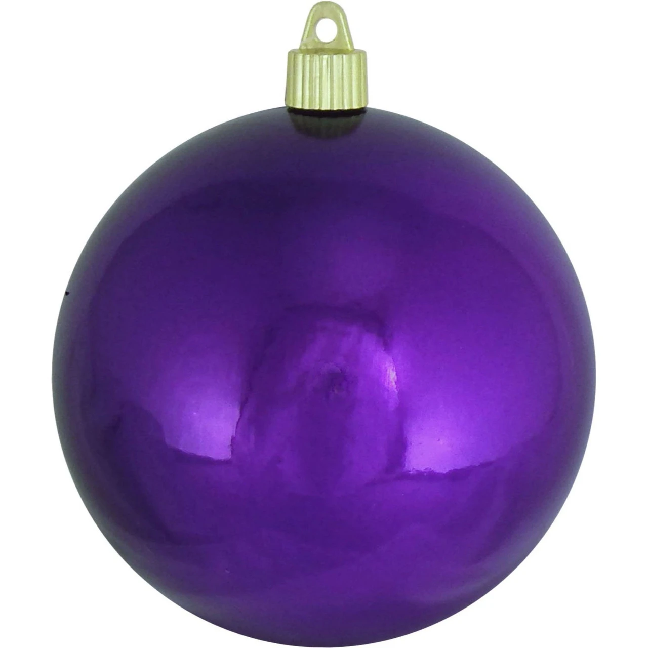 4ct Vivacious Purple Shatterproof Shiny Finish Christmas Ball Ornaments 4.75" (120mm) 1 4ct Vivacious Purple Shatterproof Shiny Finish Christmas Ball Ornaments 4.75" (120mm)