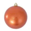 Shiny Candy Brown Shatterproof Christmas Ball Ornament 8" (200mm)