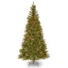 7' Pre-Lit Aspen Spruce Artificial Christmas Tree - Clear Lights