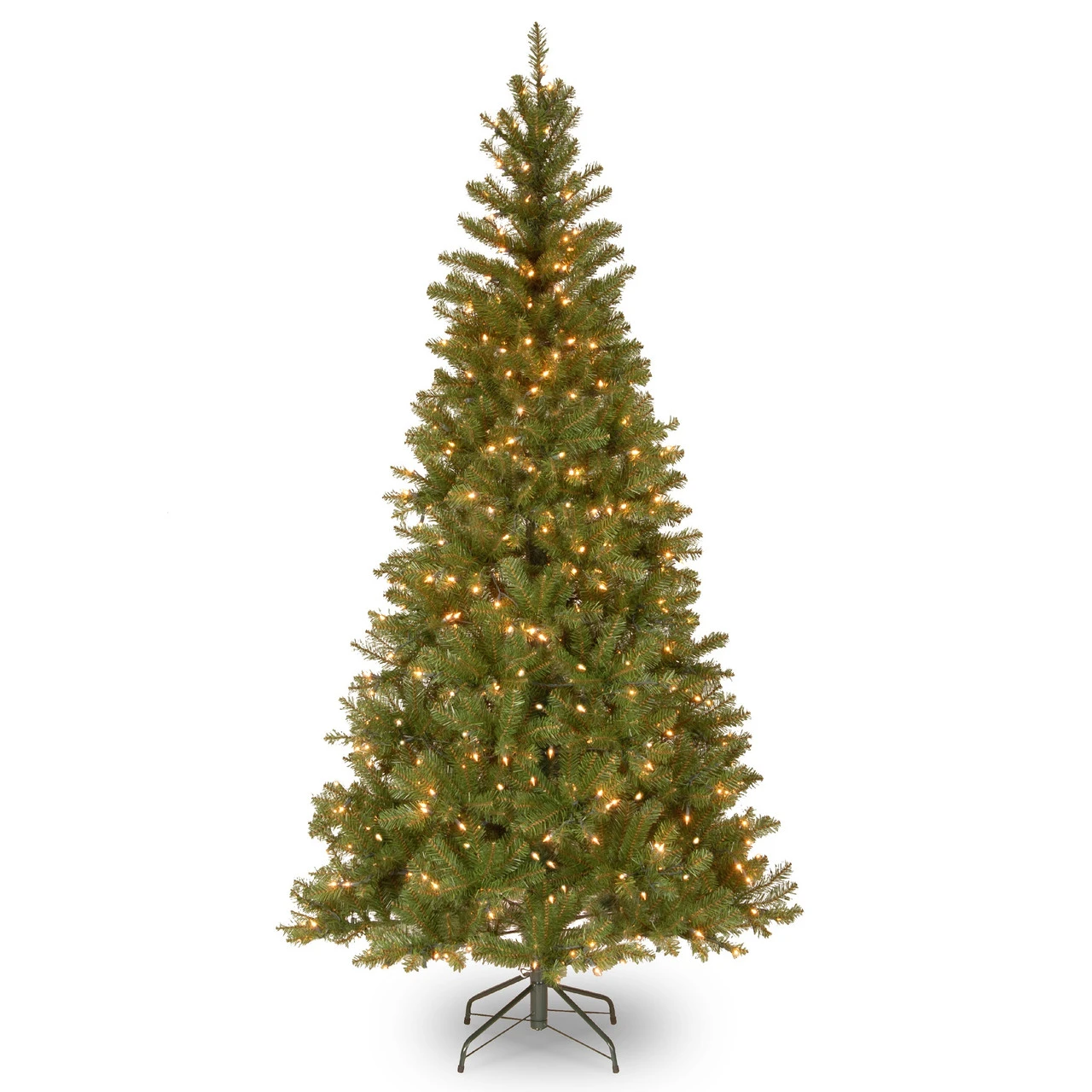 7' Pre-Lit Aspen Spruce Artificial Christmas Tree - Clear Lights 1 7' Pre-Lit Aspen Spruce Artificial Christmas Tree - Clear Lights