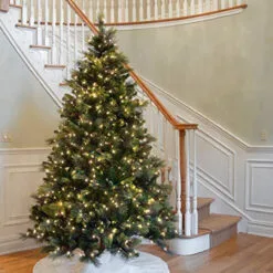 7.5 Ft. Carolina Pine Tree With Clear Lights -Deals Christmas decorations Store dnat20cap3 306 75 2 81479.1686079931