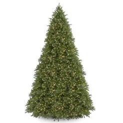 12’ Pre-Lit Jersey Fraser Artificial Christmas Tree - Clear Lights