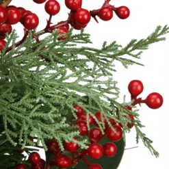 9' X 14" Pre-Lit Pine Cones And Berry Embellished Artificial Christmas Garland - Clear Lights -Deals Christmas decorations Store dnat dc13 310 9c 3 57469.1667574357