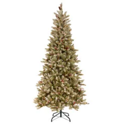 7.5 Ft. Dunhill(R) Fir Slim Tree With Clear Lights