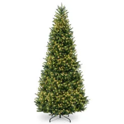 10’ Pre-Lit Natural Fraser Medium Fir Artificial Christmas Tree - Clear Lights