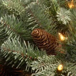 7.5' Frosted Arctic Spruce Artificial Christmas Tree - Clear Lights -Deals Christmas decorations Store dnat pefa1 307 75 3 75771.1667536577