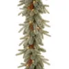 9' Pre-Lit Artificial Christmas Garland - Clear Lights