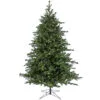 7.5' Pre-Lit Douglas Fir Full Artificial Christmas Tree, Warm White LED Lights