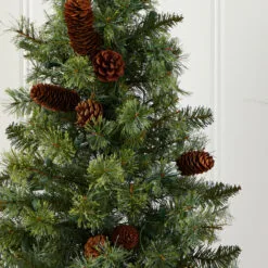 3' Pre-Lit Pinecone Artificial Christmas Tree, Clear Lights 11 3' Pre-Lit Pinecone Artificial Christmas Tree, Clear Lights -Deals Christmas decorations Store dnnl205441 6 31482.1681813884