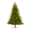 6’ Pre-Lit Colorado Mountain Artificial Christmas Tree, Clear LED Lights