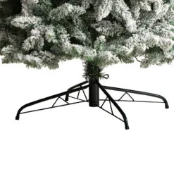 10’ Pre-Lit Slim Flocked Montreal Artificial Christmas Tree, Warm Clear LED Lights -Deals Christmas decorations Store dnnl20t3314 6 33838.1667534973