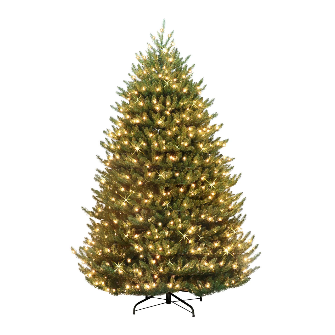 6.5' Pre-lit Full Canadian Balsam Fir Artificial Christmas Tree – Warm White LED Lights 1 6.5' Pre-lit Full Canadian Balsam Fir Artificial Christmas Tree – Warm White LED Lights