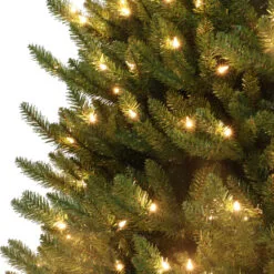 7.5' Pre-lit Canadian Balsam Fir Artificial Christmas Tree - Clear LED Lights -Deals Christmas decorations Store dpul cbm 75qlw10 3 72123.1667576847