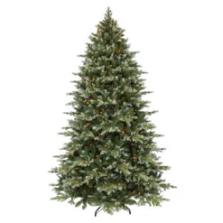 7.5' Pre-Lit Colorado Spruce Artificial Christmas Tree, Clear Lights