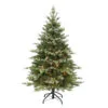 4.5' Pre-Lit Slim Colorado Spruce Artificial Christmas Tree, Clear Lights
