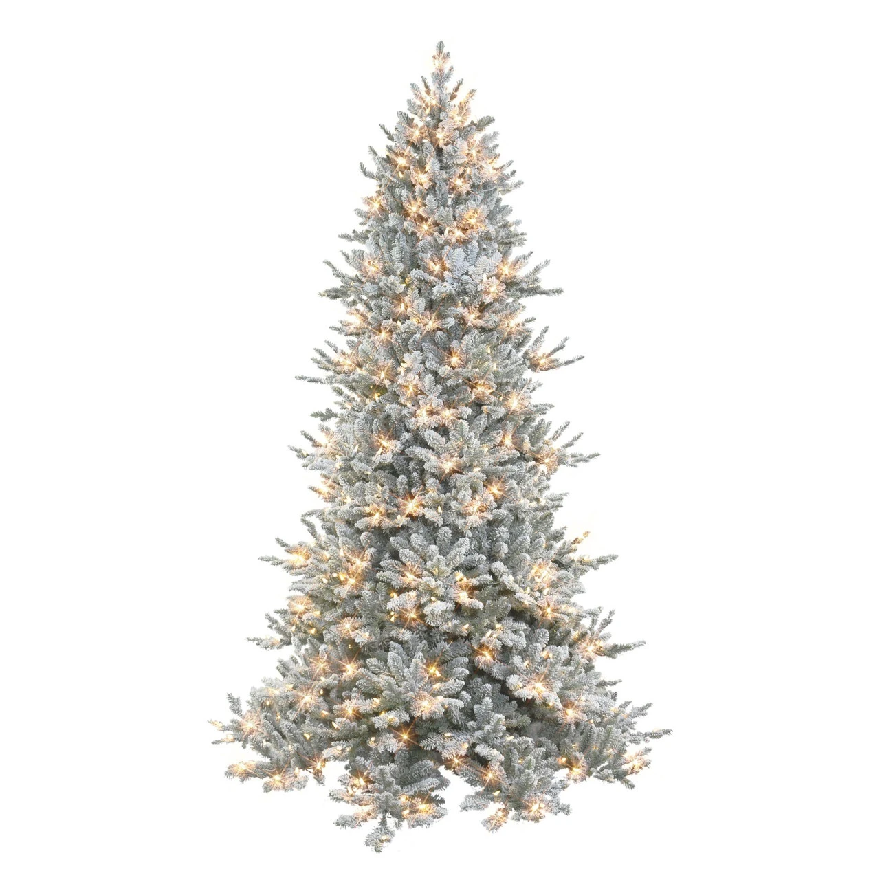 7.5' Pre-lit Flocked Royal Majestic Douglas Fir Downswept Artificial Christmas Tree, Color Select LED Lights 3 7.5' Pre-lit Flocked Royal Majestic Douglas Fir Downswept Artificial Christmas Tree, Color Select LED Lights - Image 3