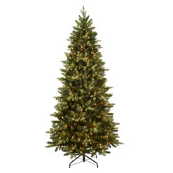 7.5' Pre-Lit Slim Westford Spruce Artificial Christmas Tree, Clear Lights