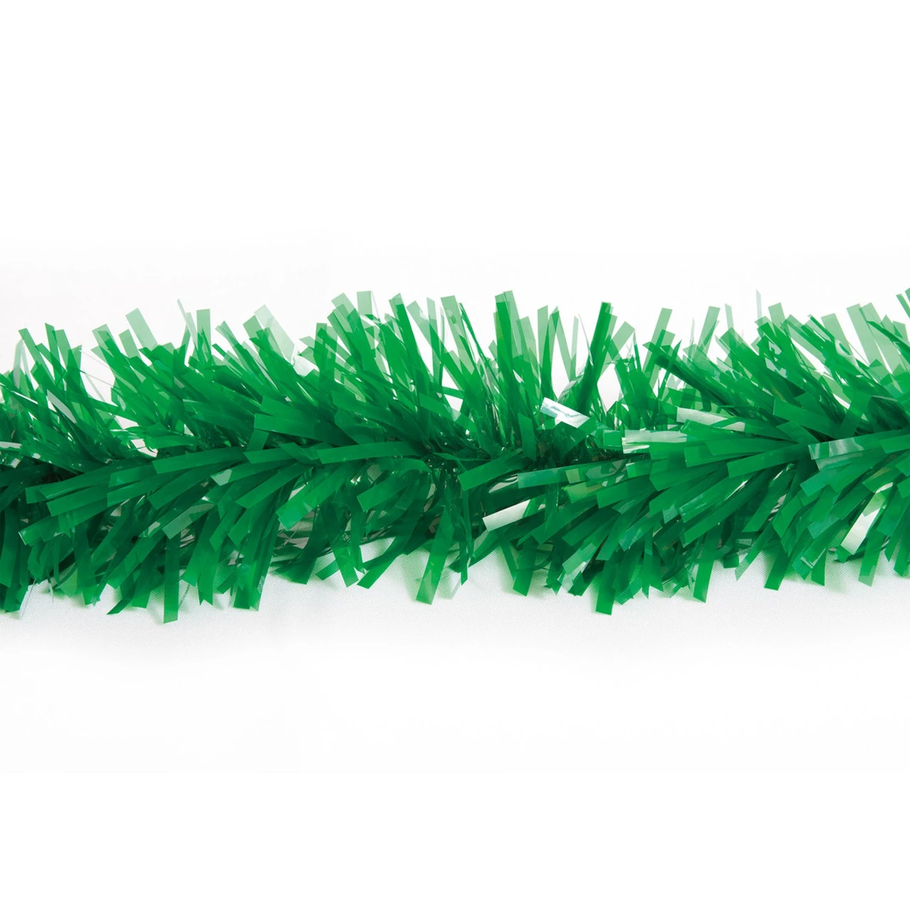 25' Green Metallic Twist Novelty Christmas Garland 1 25' Green Metallic Twist Novelty Christmas Garland