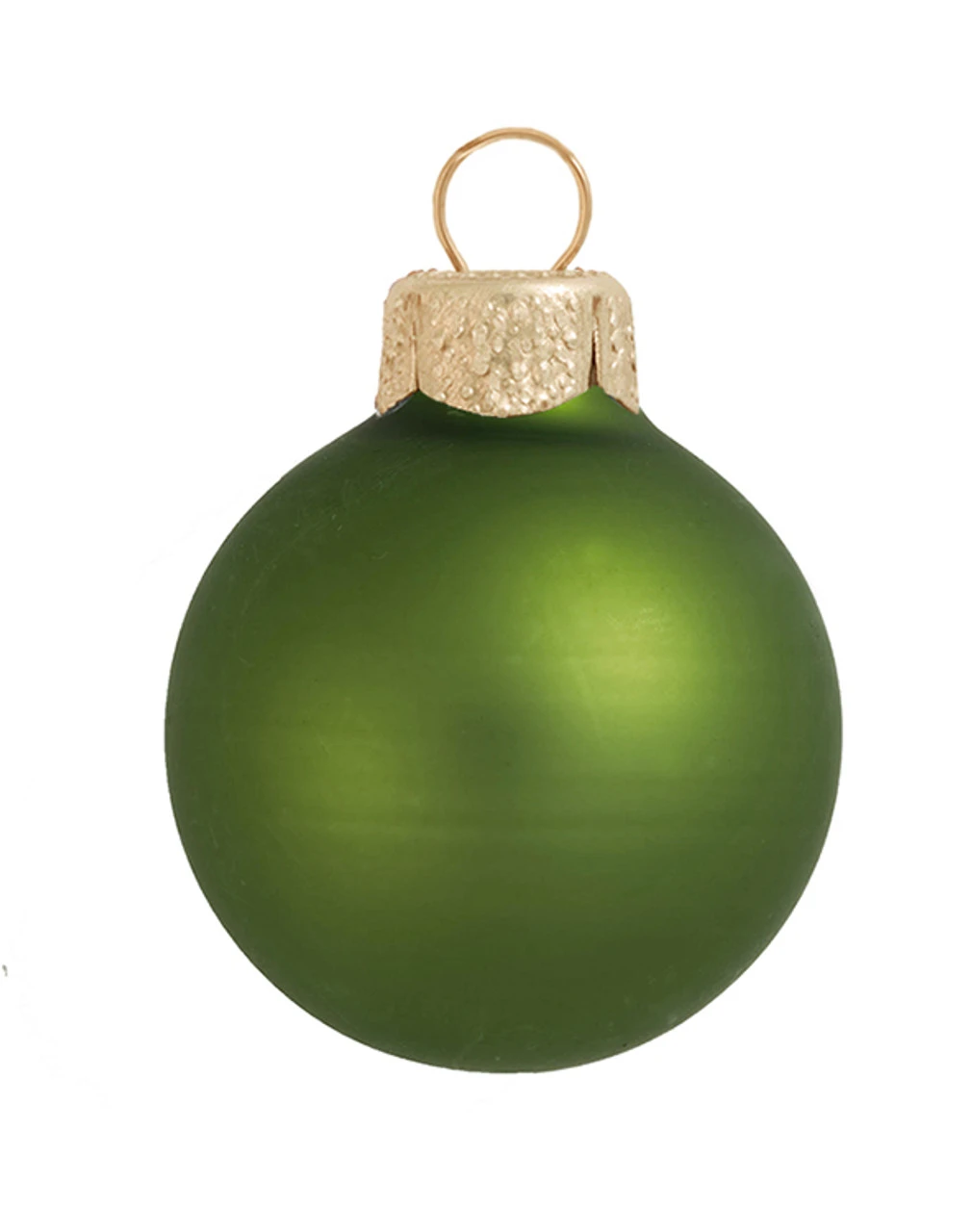 40ct Lime Green Glass Matte Christmas Ball Ornaments 1.25" (30mm) 1 40ct Lime Green Glass Matte Christmas Ball Ornaments 1.25" (30mm)