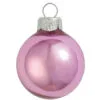 12ct Rosewood Pink Glass Shiny Christmas Ball Ornaments 2.75" (65mm)