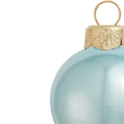 12ct Blue And Gold Shiny Glass Christmas Ball Ornaments 2.75" (70mm) -Deals Christmas decorations Store dwhi2028863b 95110.1667655016