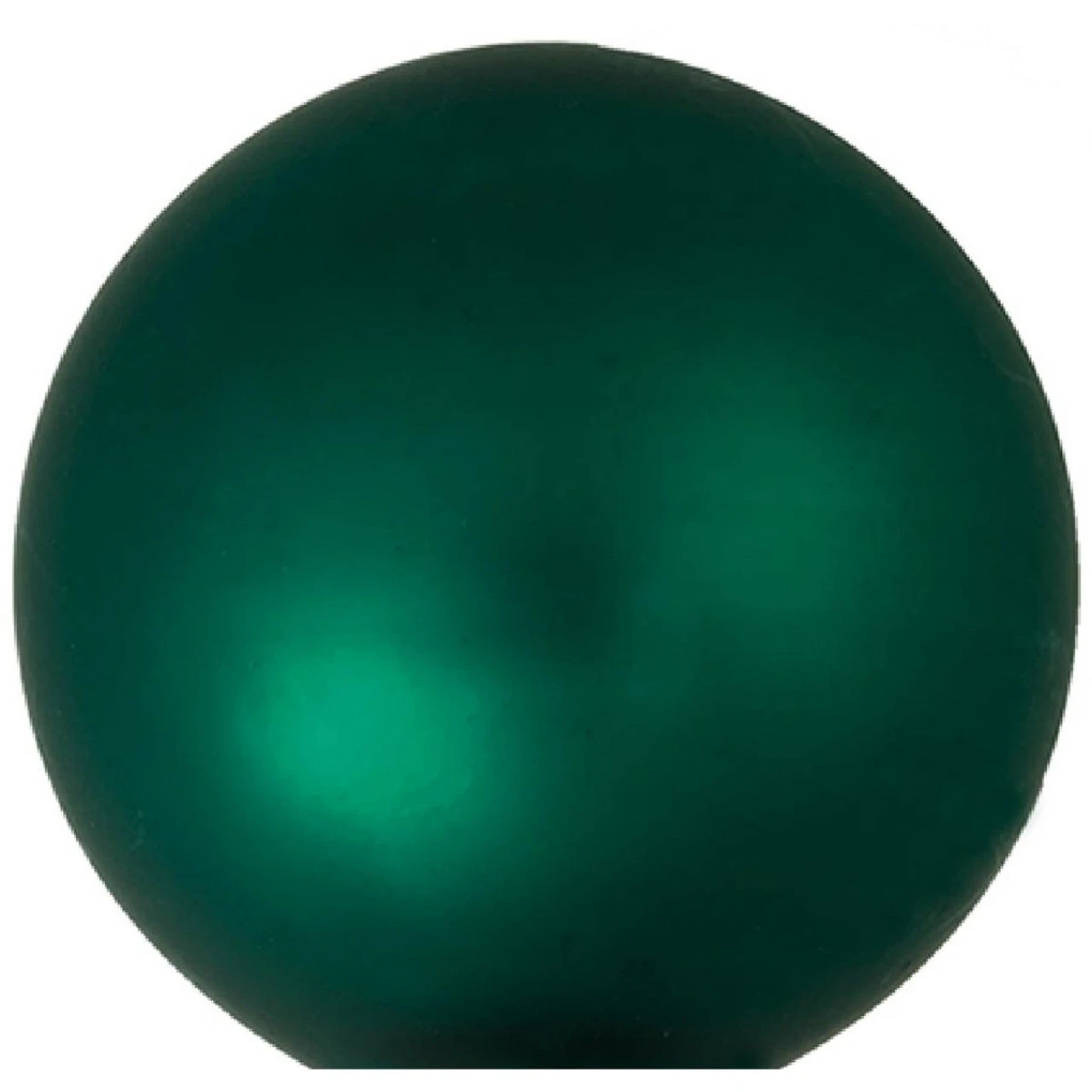 2ct Matte Emerald Green Glass Christmas Ball Ornaments 6" (150mm) 2 2ct Matte Emerald Green Glass Christmas Ball Ornaments 6" (150mm) - Image 2