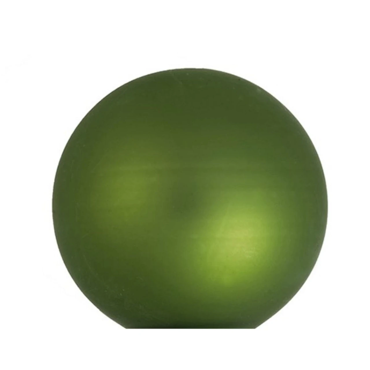 40ct Lime Green Glass Matte Christmas Ball Ornaments 1.25" (30mm) 2 40ct Lime Green Glass Matte Christmas Ball Ornaments 1.25" (30mm) - Image 2