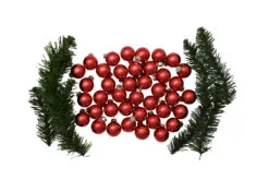 40ct Red Shiny Glass Christmas Ball Ornaments 1.25" (30mm) -Deals Christmas decorations Store dwhi 28340 2 70430.1667684773