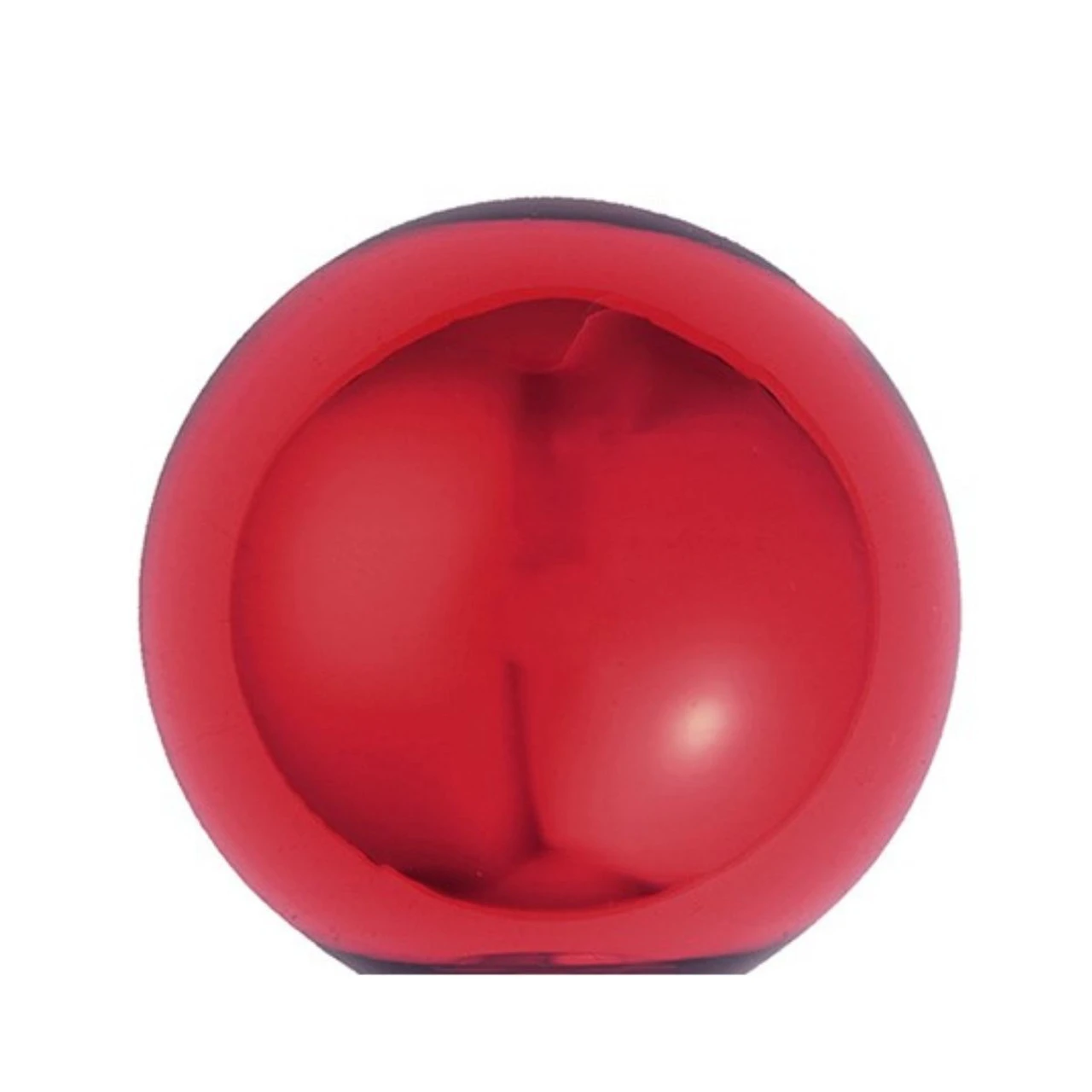 2ct Red Glass Shiny Christmas Ball Ornaments 6" (150mm) 2 2ct Red Glass Shiny Christmas Ball Ornaments 6" (150mm) - Image 2