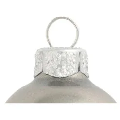 6ct Silver Metallic Glass Christmas Ball Ornaments 4" (100mm) 5 6ct Silver Metallic Glass Christmas Ball Ornaments 4" (100mm) -Deals Christmas decorations Store dwhi 28445 03 98344.1667684607