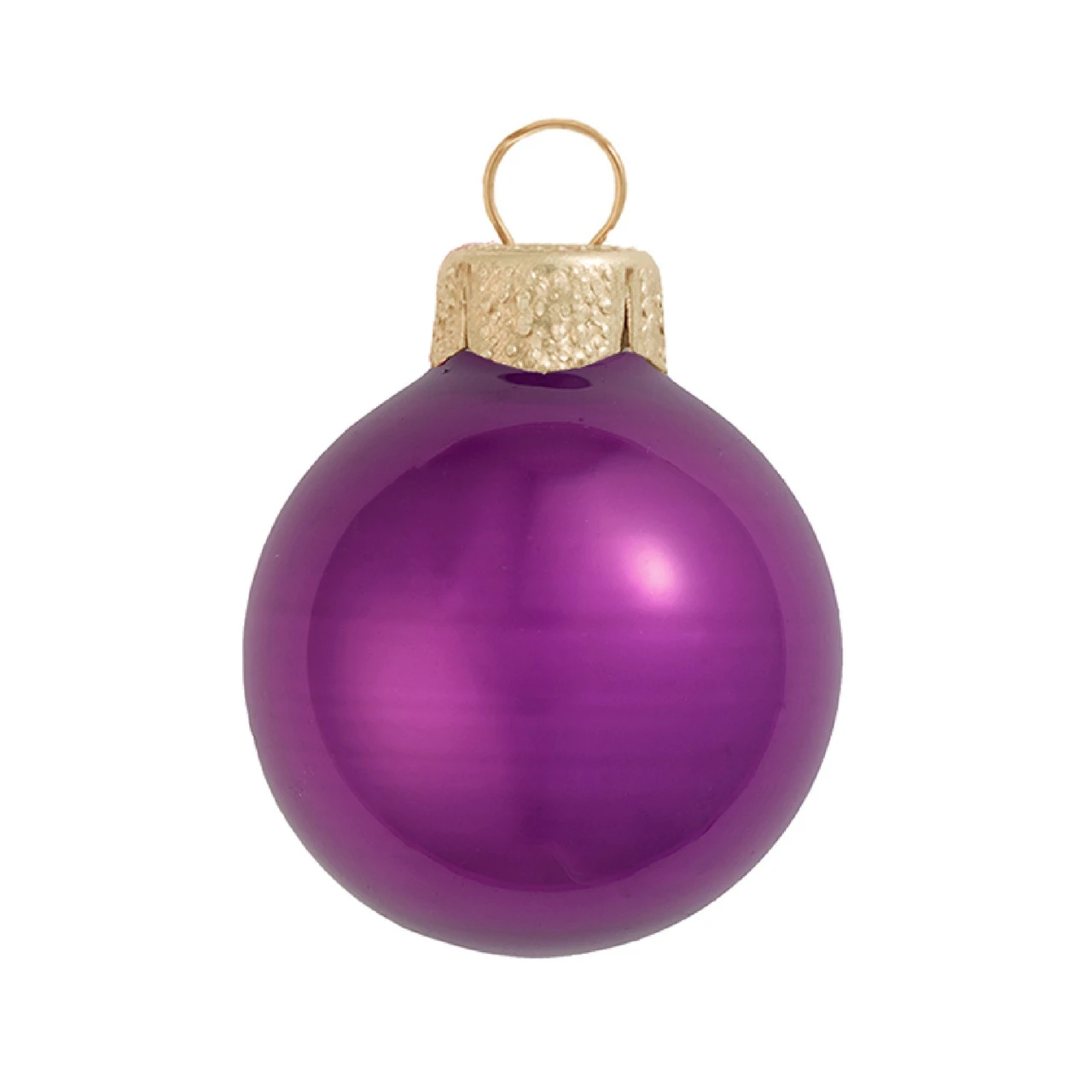 2ct Pearl Soft Plum Purple Glass Ball Christmas Ornaments 6" (150mm) 1 2ct Pearl Soft Plum Purple Glass Ball Christmas Ornaments 6" (150mm)