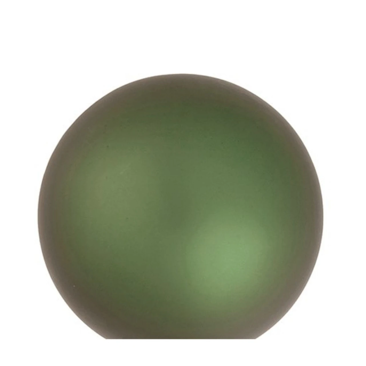28ct Shale Green Matte Glass Christmas Ball Ornaments 2" (50mm) 2 28ct Shale Green Matte Glass Christmas Ball Ornaments 2" (50mm) - Image 2