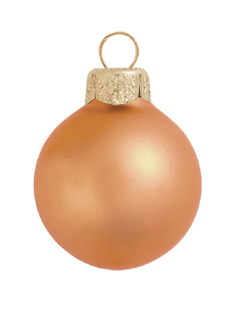 6ct Burnt Orange Glass Matte Finish Christmas Ball Ornaments 4" (100mm) 1 6ct Burnt Orange Glass Matte Finish Christmas Ball Ornaments 4" (100mm)