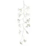 6' Pre-Lit White Bark Artificial Christmas Garland - Warm White LED Lights