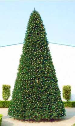 12' Pre-Lit Green Slim Pine Artificial Christmas Tree - Clear Lights