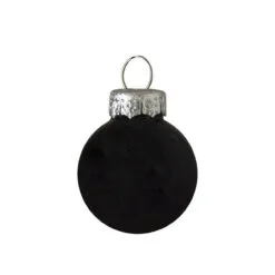 9ct Shiny And Matte Black Glass Ball Christmas Ornaments 2.5" (65mm) -Deals Christmas decorations Store northlight20wy00746 1 54385.1667655052