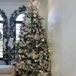 4ct Pink 2-Finish Glass Christmas Ball Ornaments 4" (100mm) -Deals Christmas decorations Store northlight20wy00775 cxpic 03777.1671143346