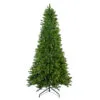 12' Pre-Lit Eastern Pine Slim Artificial Christmas Tree - Clear Lights