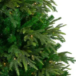 7.5' Pre-Lit Full Roosevelt Fir Artificial Christmas Tree - Warm White LED Lights -Deals Christmas decorations Store northlight hb27075 2 99667.1667491070
