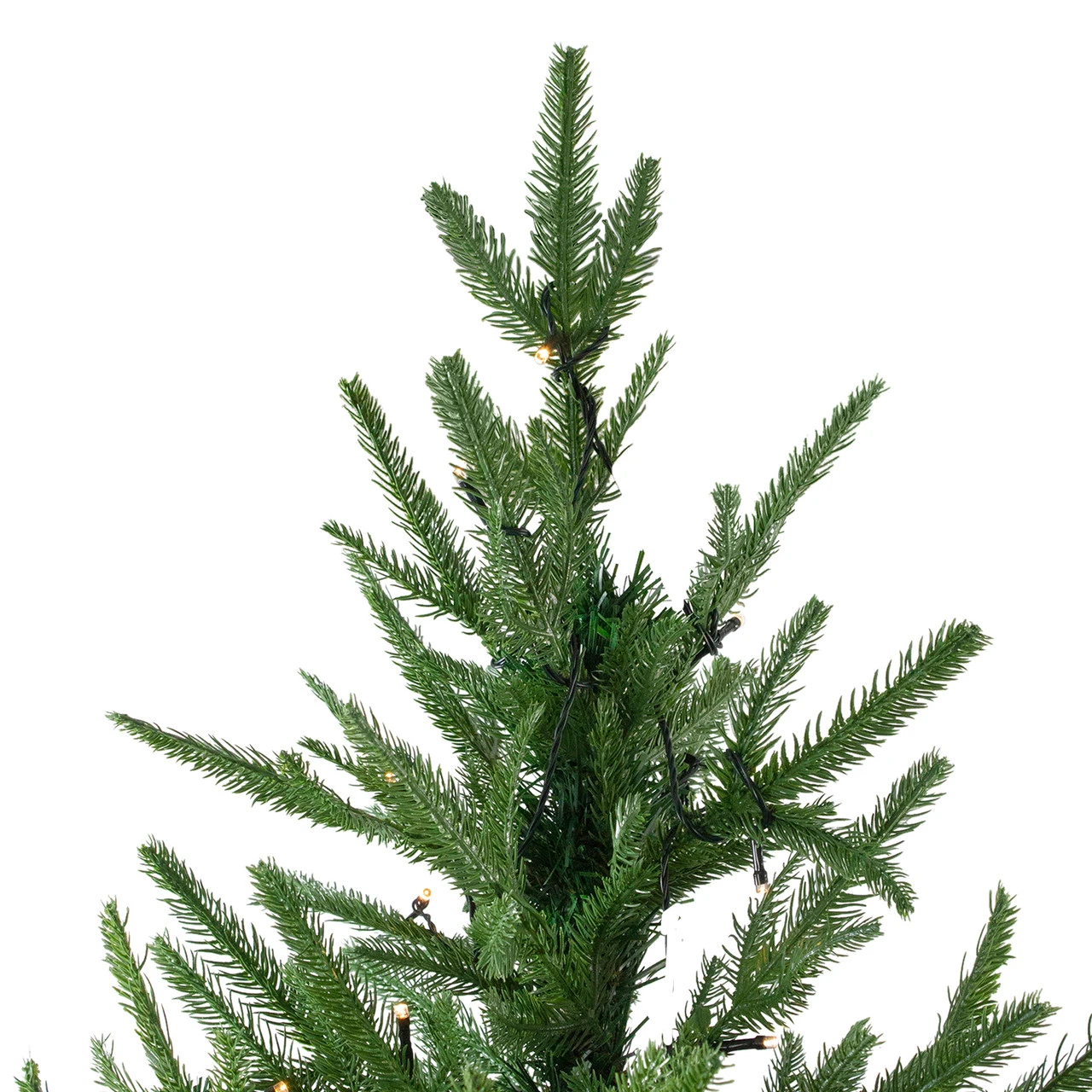 7.5' Pre-Lit Full Silverthorne Fir Artificial Christmas Tree - Clear Lights 3 7.5' Pre-Lit Full Silverthorne Fir Artificial Christmas Tree - Clear Lights - Image 3