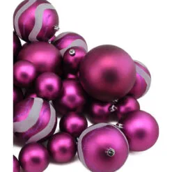39ct Magenta Pink Shatterproof 2-Finish Christmas Ball Ornaments 4" (100mm) 5 39ct Magenta Pink Shatterproof 2-Finish Christmas Ball Ornaments 4" (100mm) -Deals Christmas decorations Store northlight lj34116 03 19483.1667533850