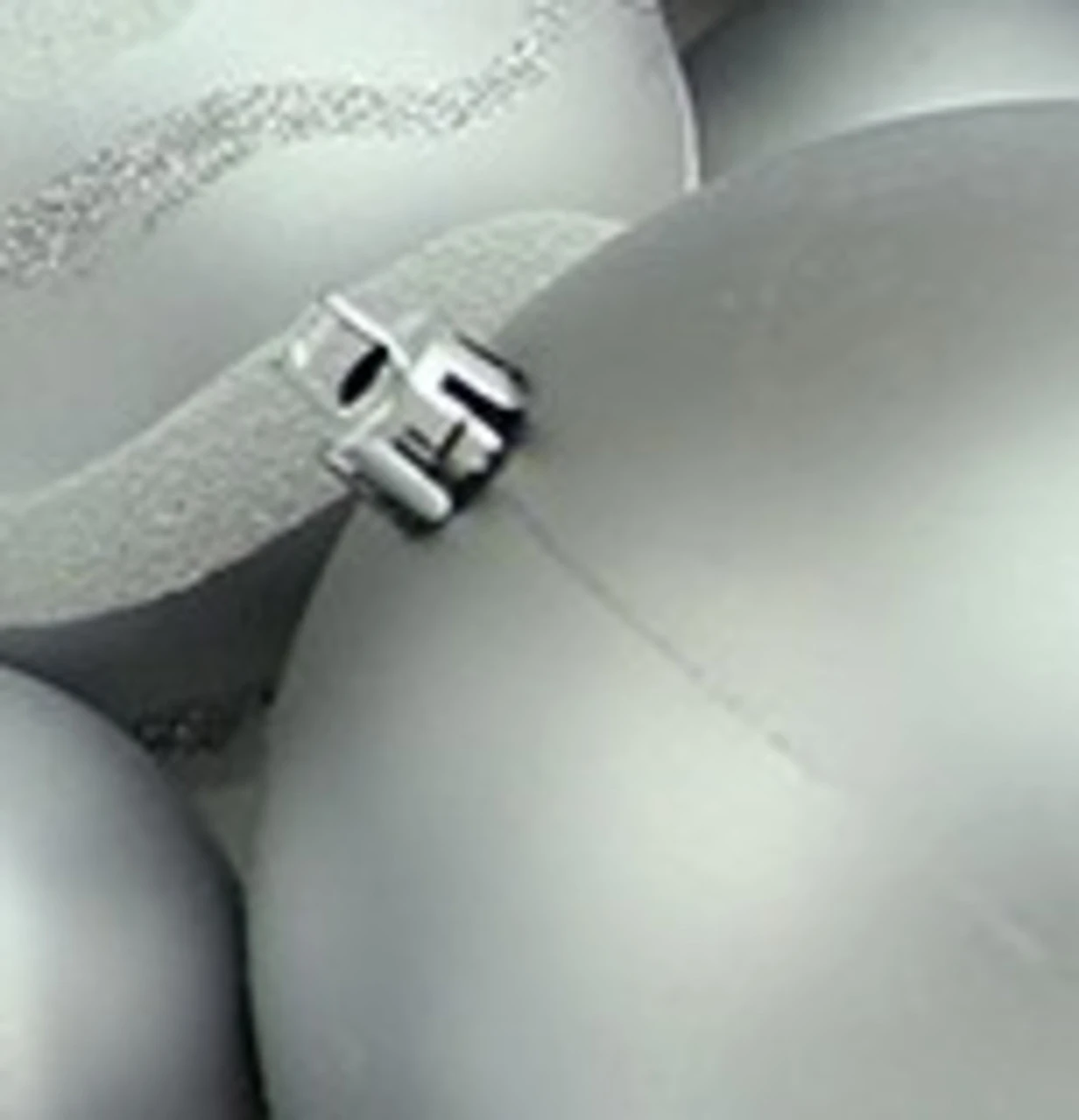 39ct Silver Shatterproof 2-Finish Christmas Ball Ornaments 4" (100mm) 2 39ct Silver Shatterproof 2-Finish Christmas Ball Ornaments 4" (100mm) - Image 2