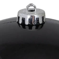 Shiny Jet Black Shatterproof Christmas Ball Ornament 8" (200mm) 5 Shiny Jet Black Shatterproof Christmas Ball Ornament 8" (200mm) -Deals Christmas decorations Store northlight lj35033 1 57697.1667575844