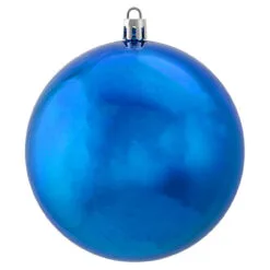 12ct Lavish Blue Shatterproof Christmas Ball Ornaments 4" (100mm) -Deals Christmas decorations Store northlight lj35186 2 72176.1667662920