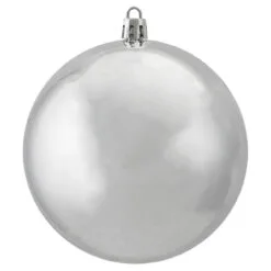 12ct Silver Shatterproof Shiny Christmas Ball Ornaments 4" (100mm) 5 12ct Silver Shatterproof Shiny Christmas Ball Ornaments 4" (100mm) -Deals Christmas decorations Store northlight lj35198 2 update2021 84772.1667575846