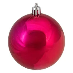 16ct Magenta Pink Shatterproof 4-Finish Christmas Ball Ornaments 3" (75mm) -Deals Christmas decorations Store northlight lj36036 4 11014.1667488414