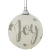 14-Piece Joy Decoupage Christmas Ball Ornament Set, 2.25" (60mm)