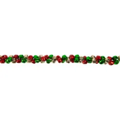 5' Red, Green And Gold Jingle Bell Christmas Garland 5 5' Red, Green And Gold Jingle Bell Christmas Garland -Deals Christmas decorations Store northlight ll89756 2update 45821.1667535804